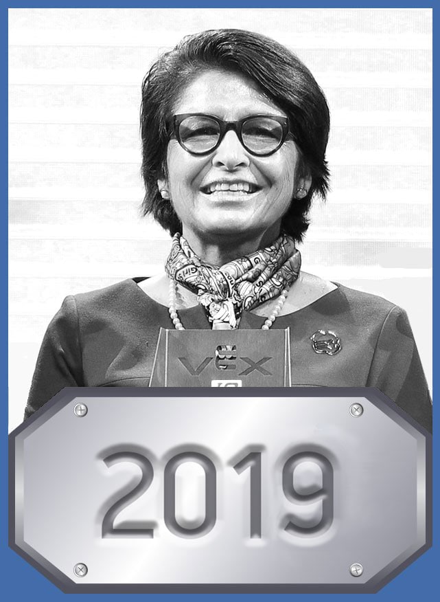 STEM Hall of Fame profile picture for Sylvia Acevedo inducted in 2019.