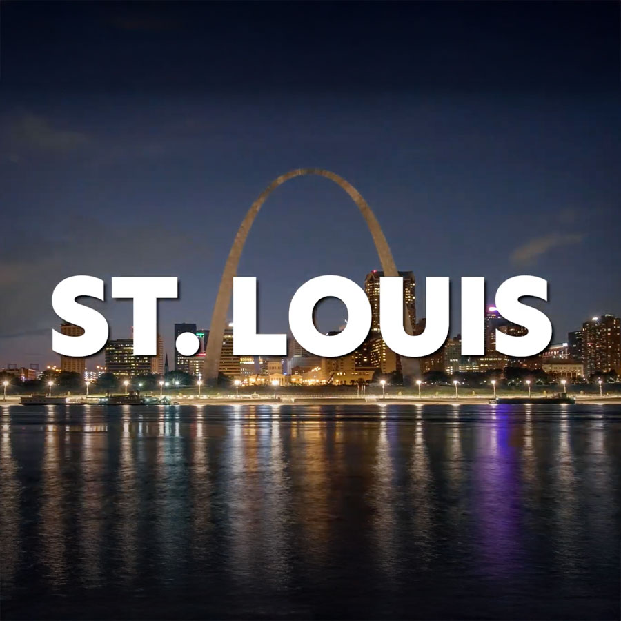 Waterfront of St. Louis, host of 2026-2027 VEX Robotics World Championship