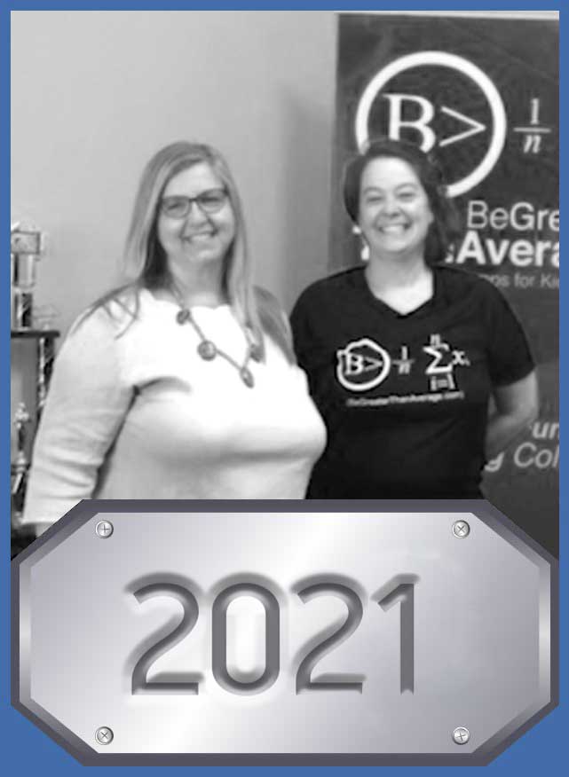 STEM Hall of Fame profile picture for Shelly Gruenig & Karena Omdahl inducted in 2021.
