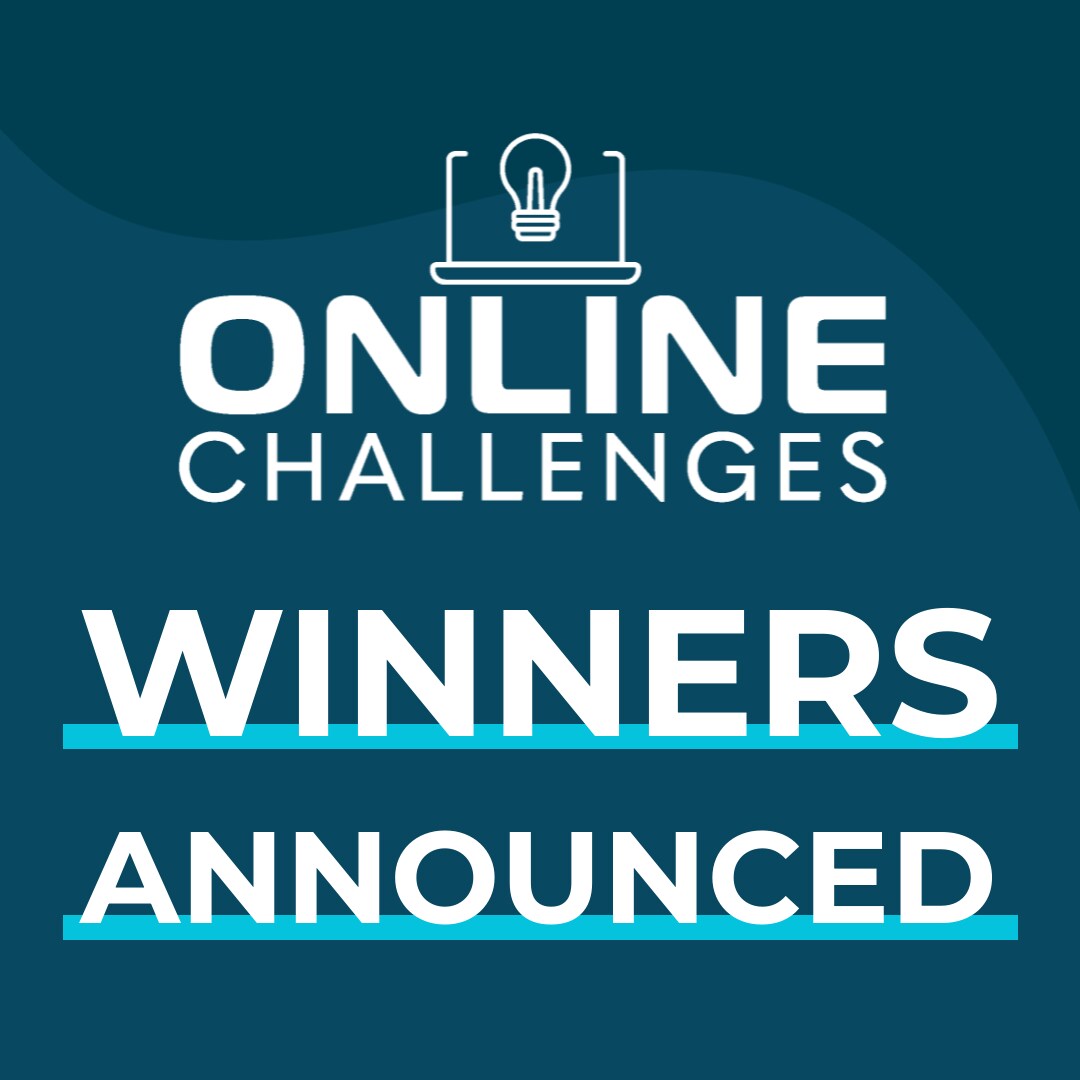 Online Challenges Winners Announced graphic
