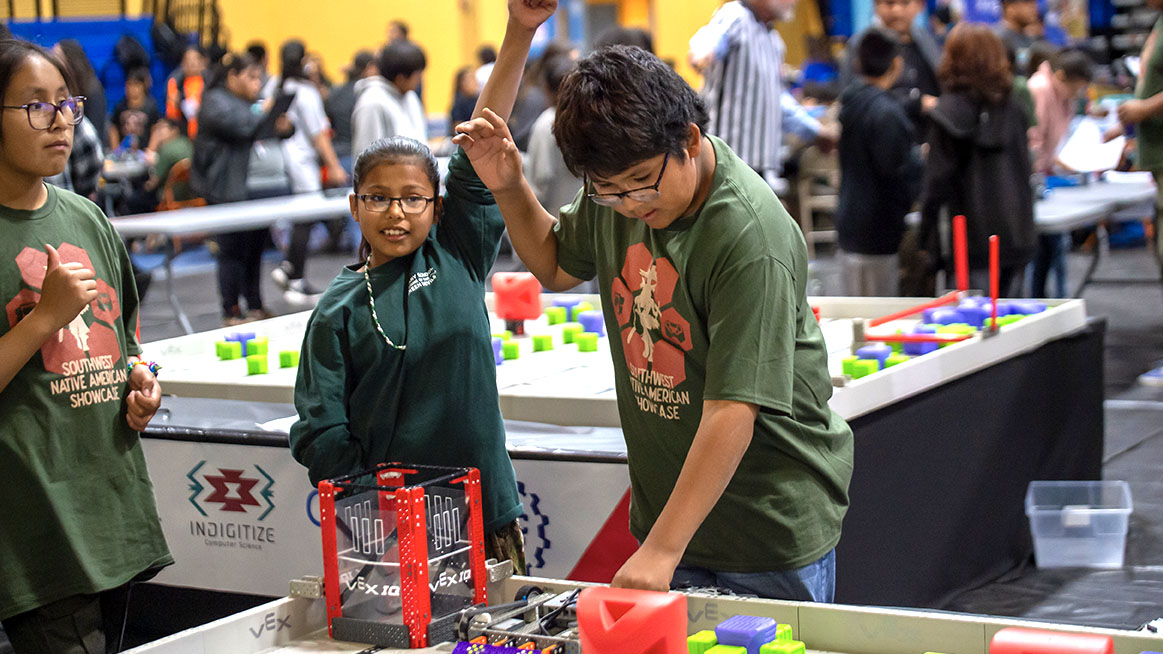 Competition at 4th Annual Southwest Native American Showcase