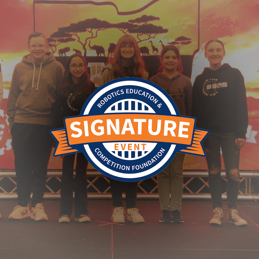 Team poses on stage a the Kalahari Classic Signature Event