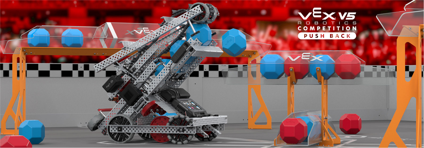 VEX V5 Robotics Competition Push Back Banner