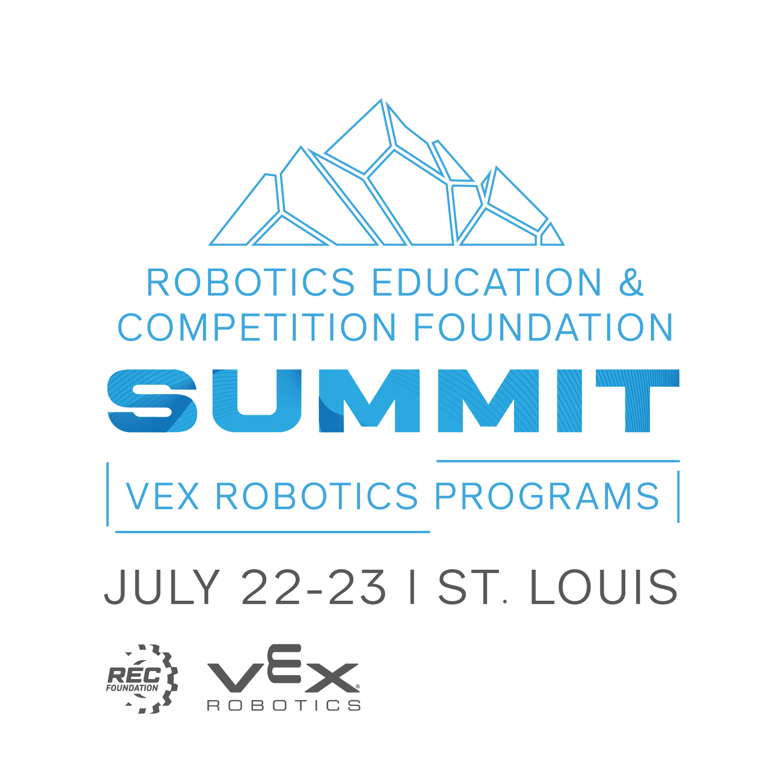 Robotics Education & Competition Foundation. "VEX Robotics Programs. July 22-23. St. Louis"