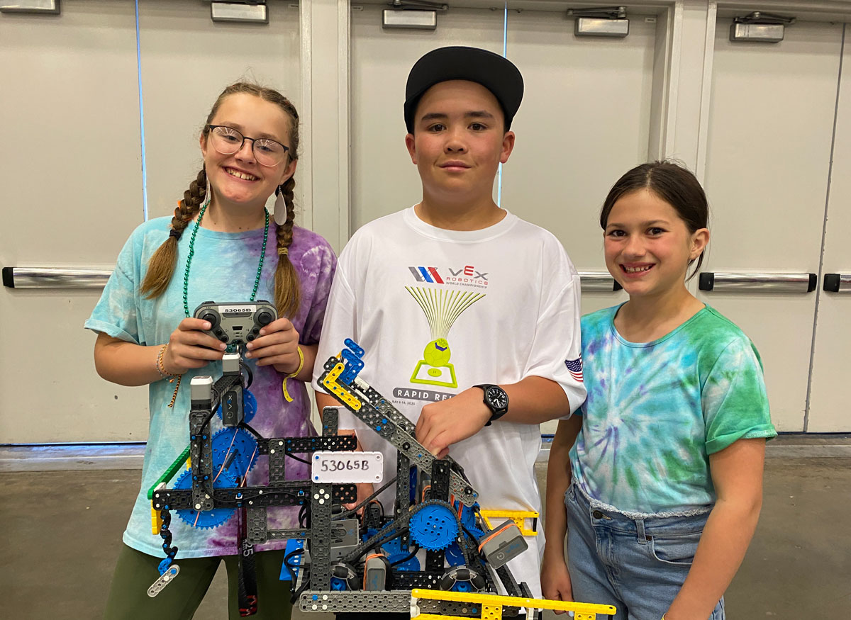 Jason Eng’s VEX Robotics team