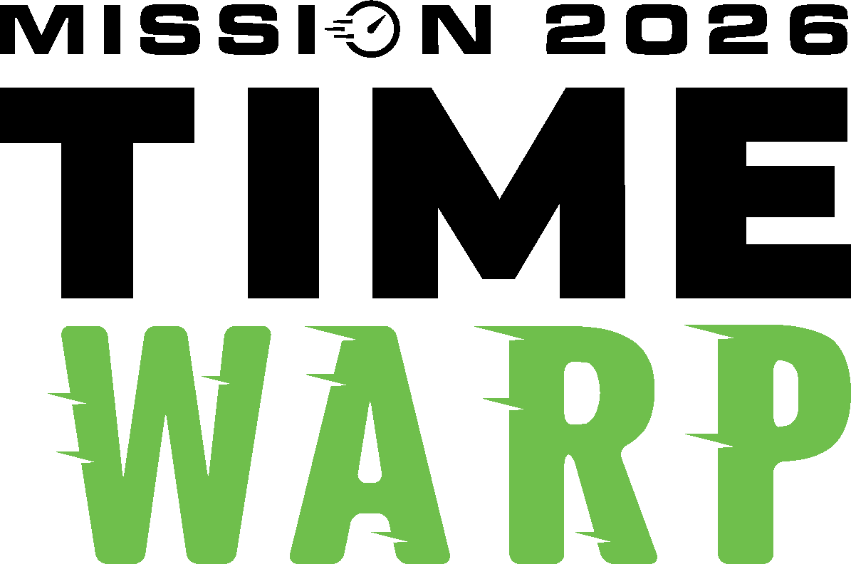 Aerial Drone Competition Time Warp logo