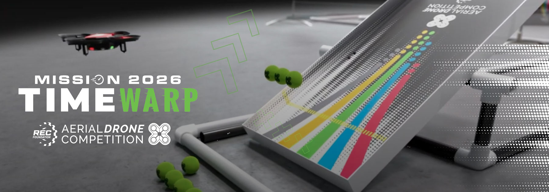 Aerial Drone Competition Mission 2026: Time Warp