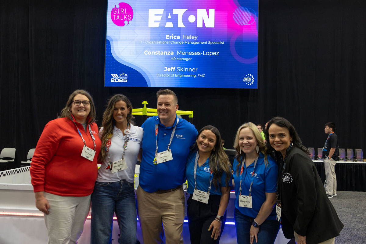Girl Powered panel discussion at VEX Robotics World Championship