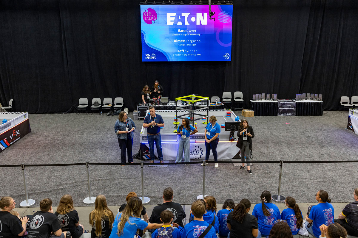 Girl Powered panel discussion at VEX Robotics World Championship