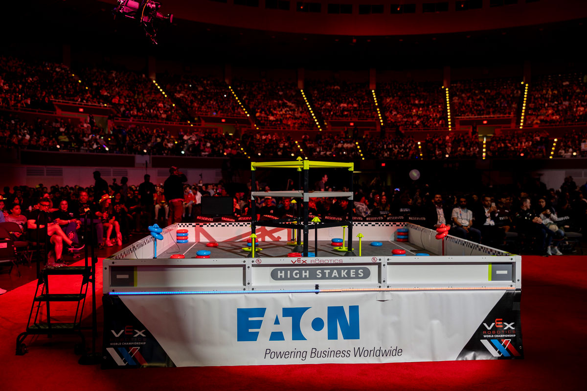 Eaton field at the VEX Robotics World Championship