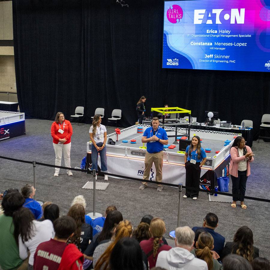 Girl Powered panel discussion at VEX Robotics World Championship